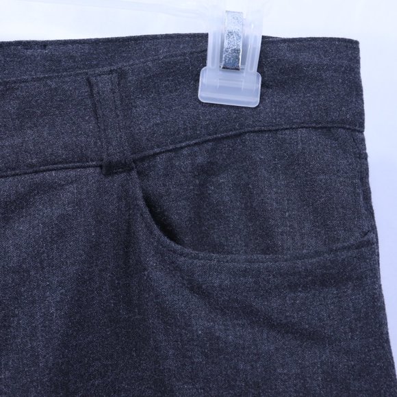 Hugo Boss Stretch Phoenix ( 19427) Grey Virgin Wool Blend 5 Pocket Pants 33x34 - Picture 9 of 16